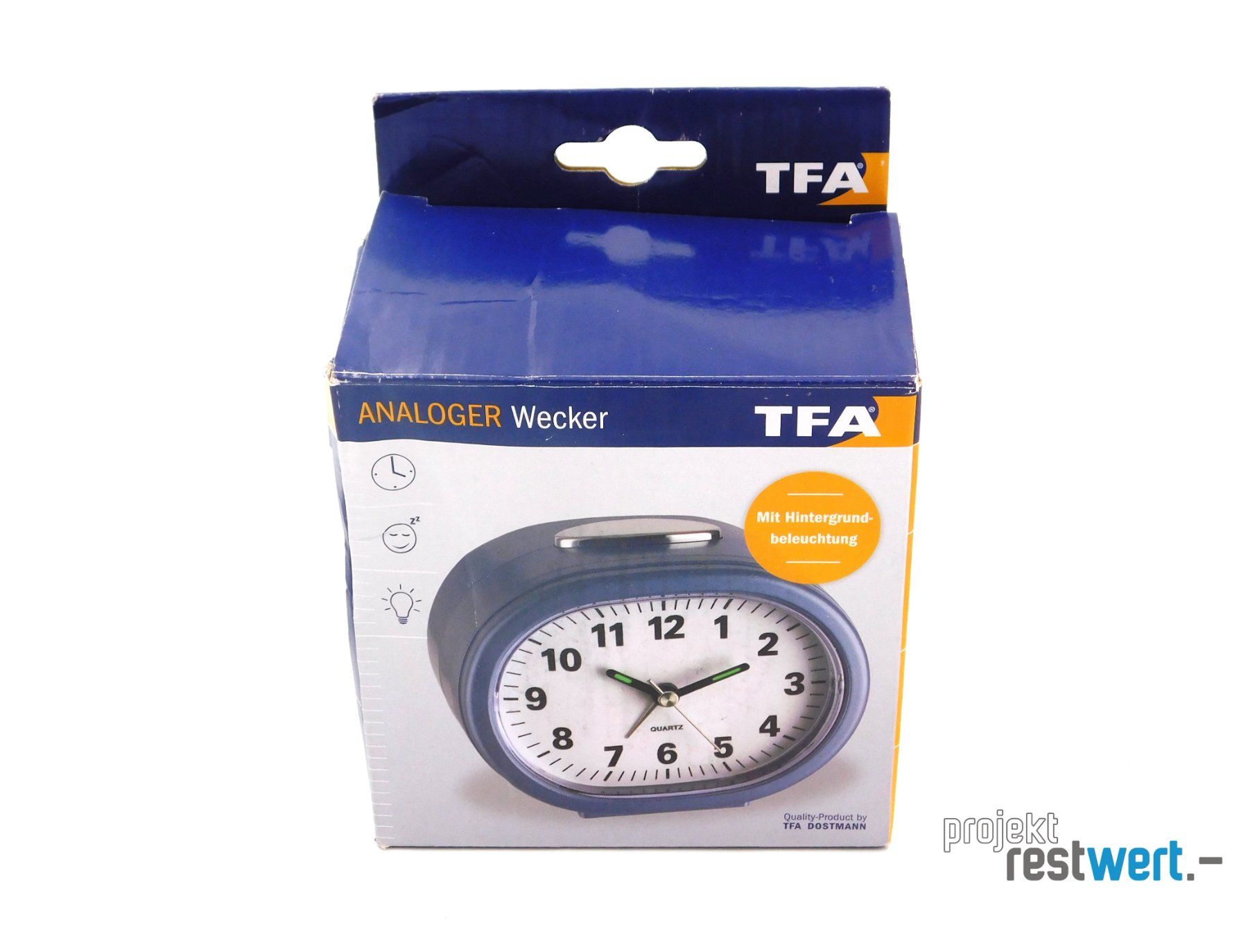 Sveglie: Analoger Wecker von TFA – Nuovo (secondo la descrizione) da Bülach venduto da restwert_buelach 5