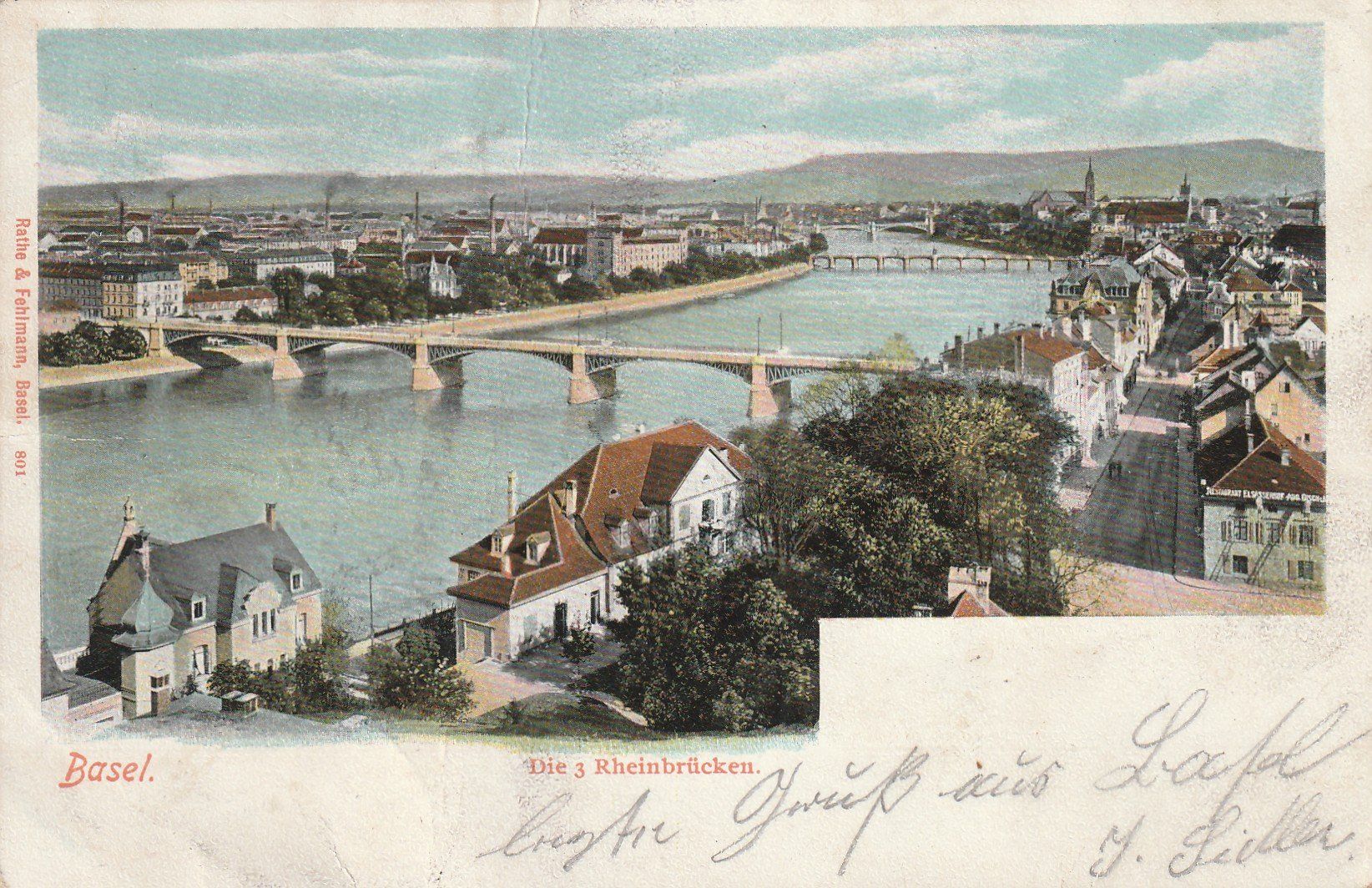 Ansichtskarten: Basel – Gebraucht aus Rorschacherberg von fratovi2