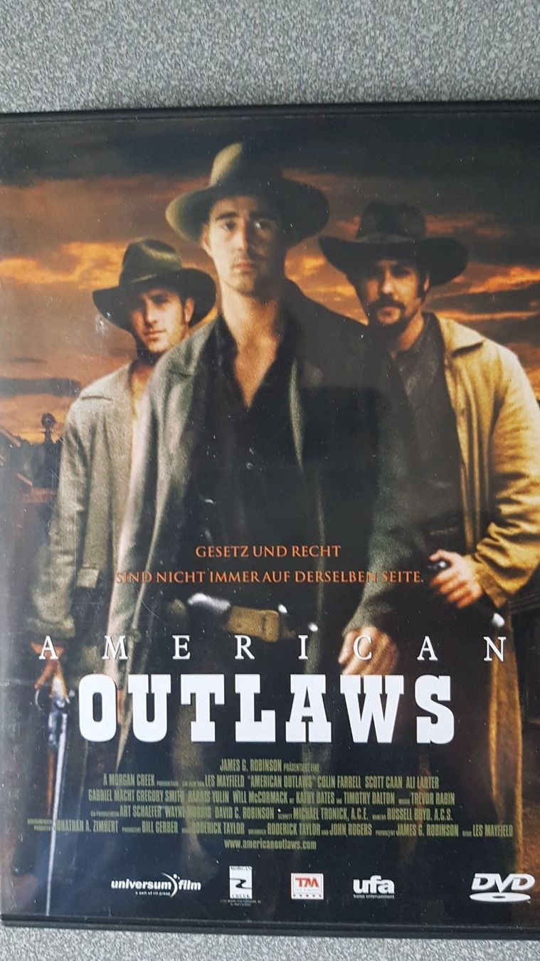 Tous les DVDs: DVD Amerikan Outlaws – D'occasion à Oetwil am See par fineli2