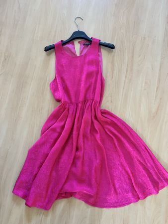 Tara Jarmon Kleid ärmellos pink Gr 42 Top Zustand