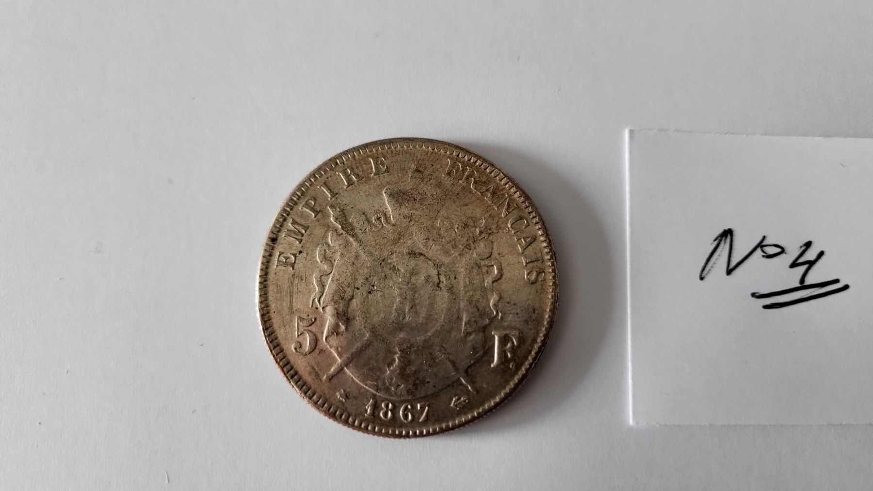 Tutti le monete: Pièce de  Francs Napoléon 3 – Usato da Chamoson venduto da Mauritius1 1