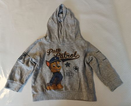 Paw Patrol Hoodie Gr 86 Kinder, Grau Pulli