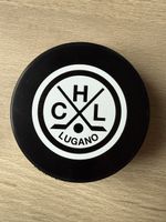 Eishockey Puck Lugano Burger King in Box neu