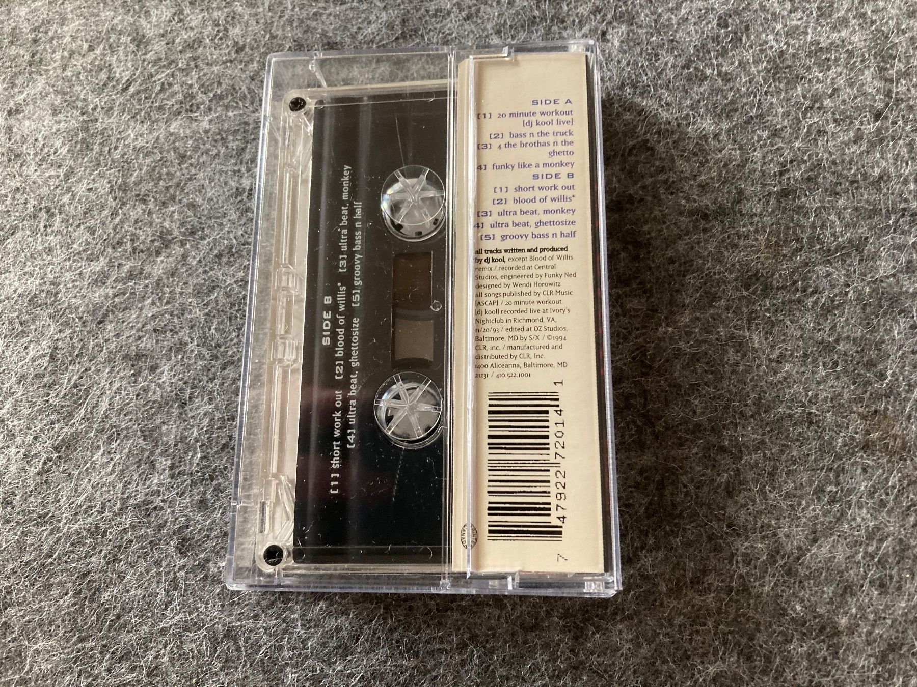 Musicassette: DJ Kool - 20 Minute Workout (MC) – Usato da Fribourg venduto da Karushi 2