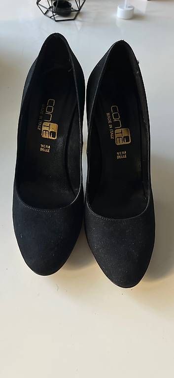 Scarpe da donna: High heeks gold Absatz breit – Usato da Rombach venduto da kar_5kkt 1