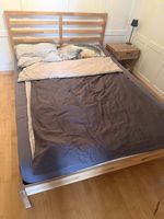 Bett 140x200 mit Matratze und Lattenrost 