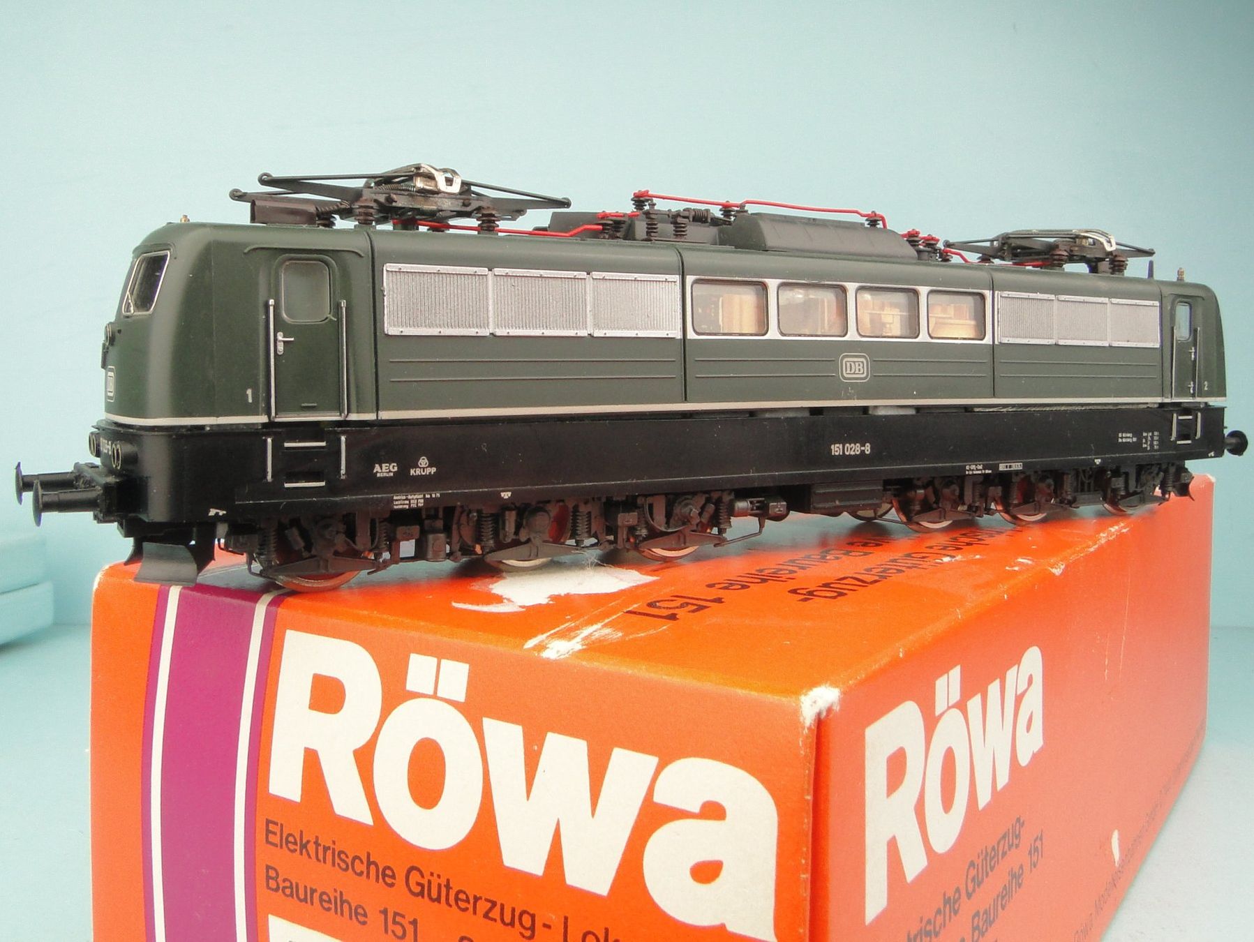 Modelleisenbahnen: RÖWA 1421 BR 151 – Gebraucht aus Bülach von cann11