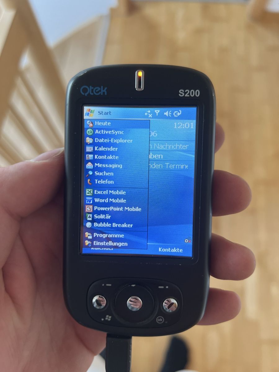 Telefoni cellulari / Smartphones: Qtek s200 Vintage Handy/Smartphone – Usato da Lenzburg venduto da Sil.sal 1