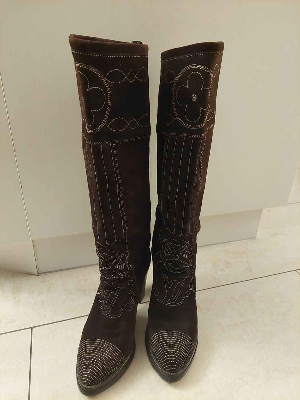 Louis Vuitton Scarpe da donna: Louis Vuitton Stiefel – Usato da Grafstal venduto da Mariola01