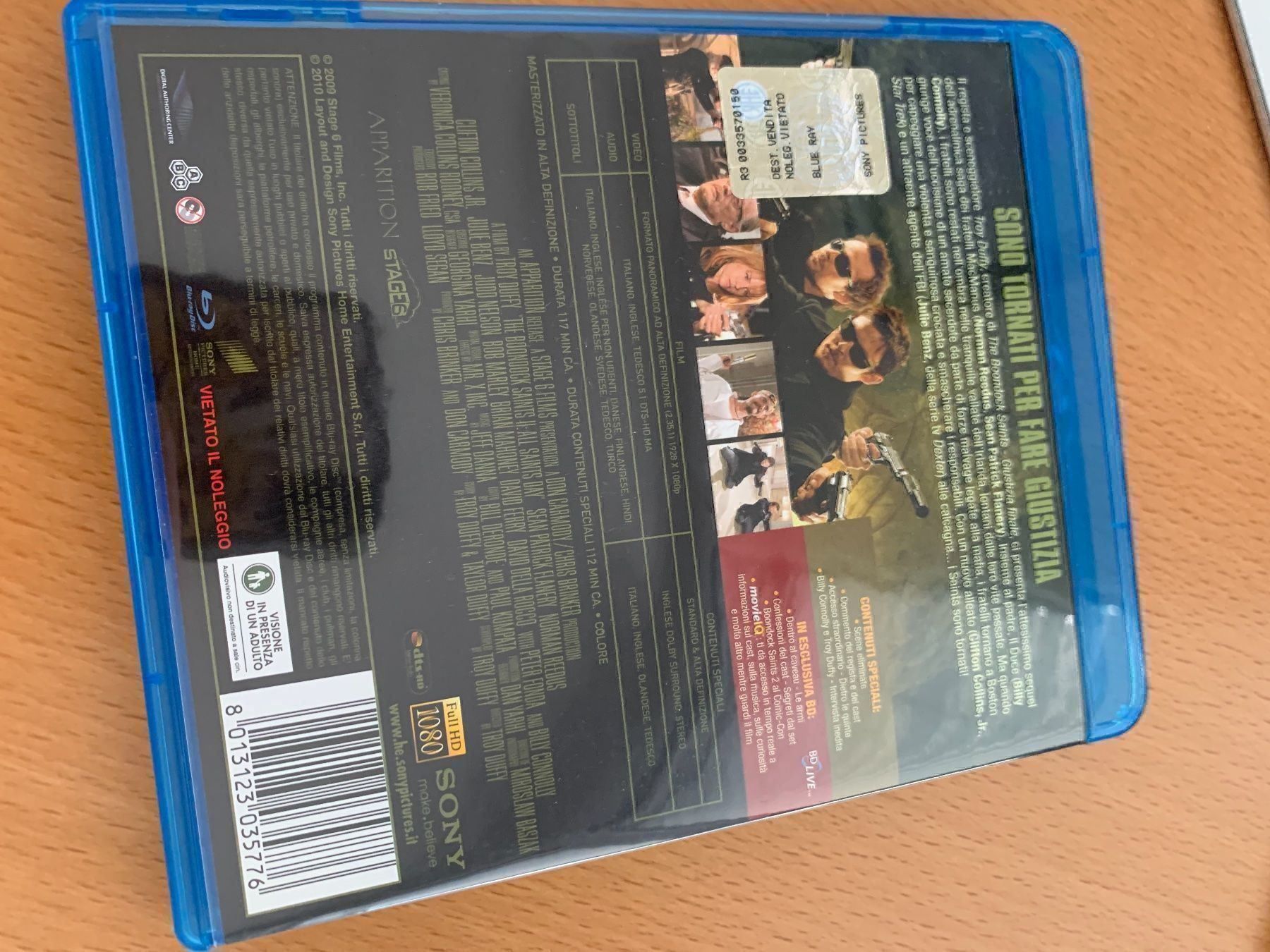 Tutti i DVDs: blu ray italienisch boondock Saints 2 – Usato da Goldach venduto da ztp 2