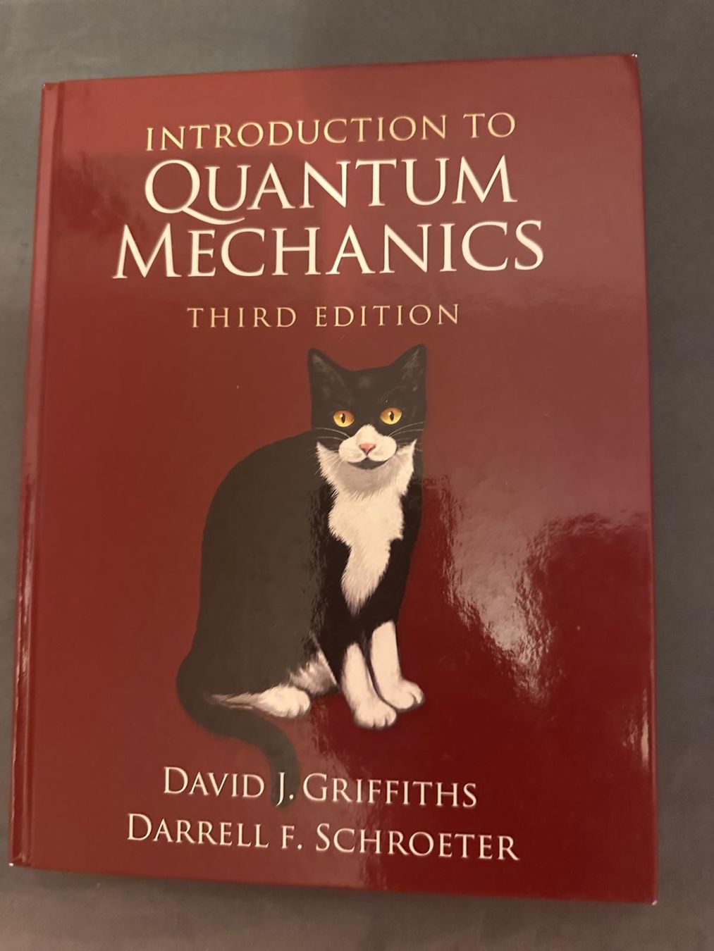 Libri: Intro to Quantum Mechanics – Griffiths & Schroeter 3rd Ed – Usato da Zürich venduto da Sanderdh