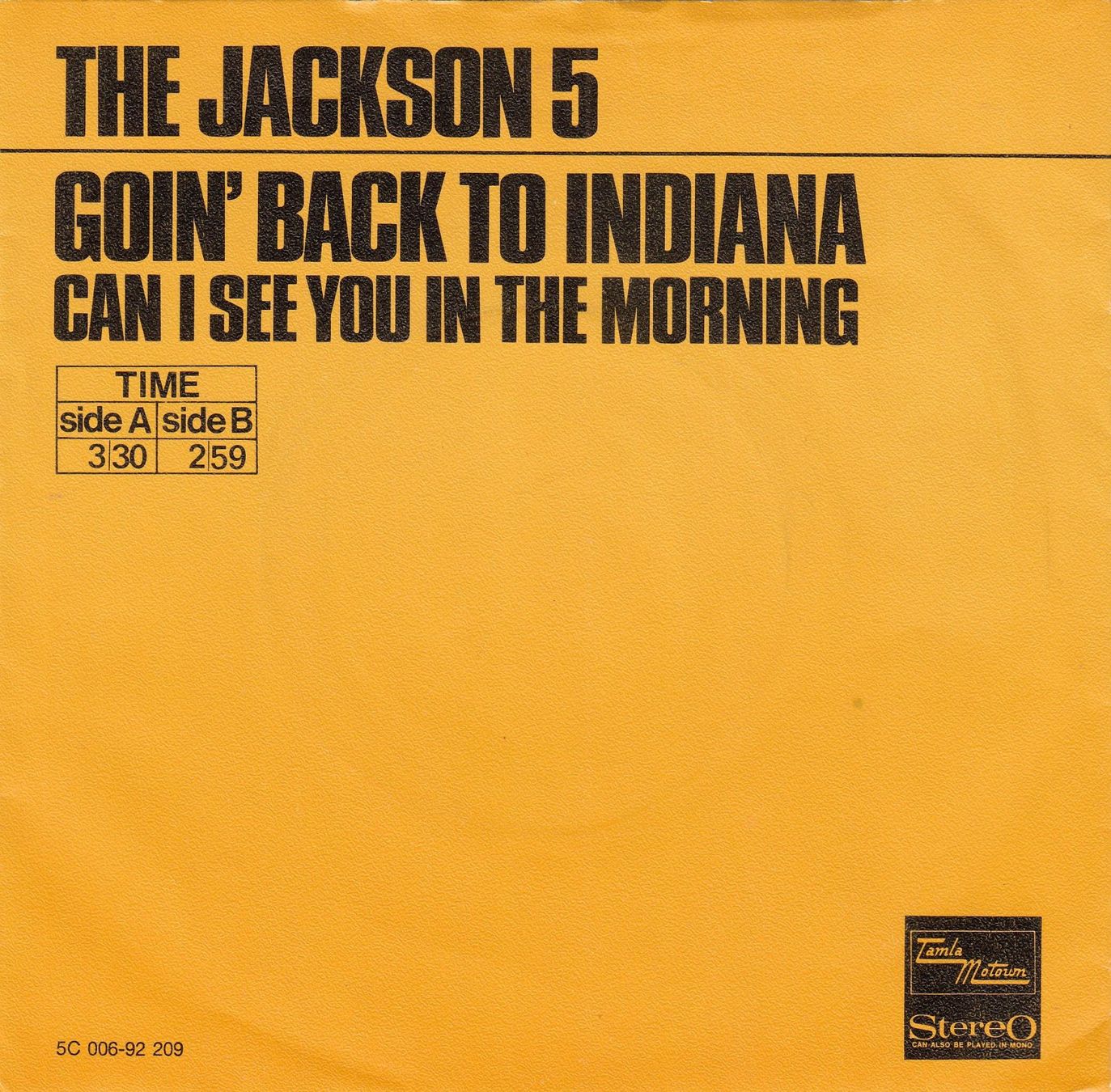 Dischi in vinile: Jackson 5 Vinyl Single von 1971 – Usato da Volketswil venduto da Abcrecords