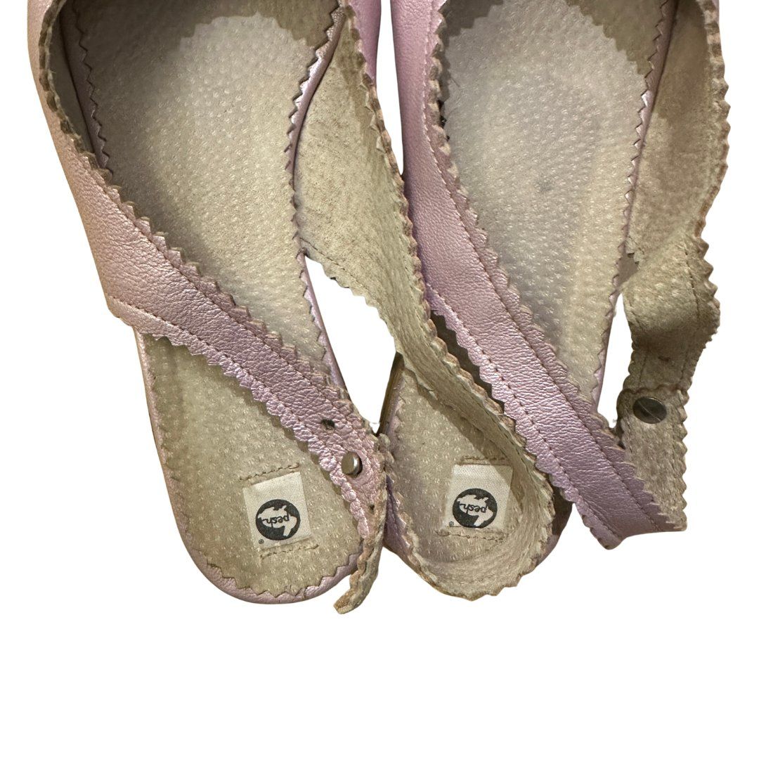 Scarpe da donna: Handmade Leather Shoes 37 Soft, Comfortable, Pink – Usato da Zofingen venduto da JumpInVintage 2