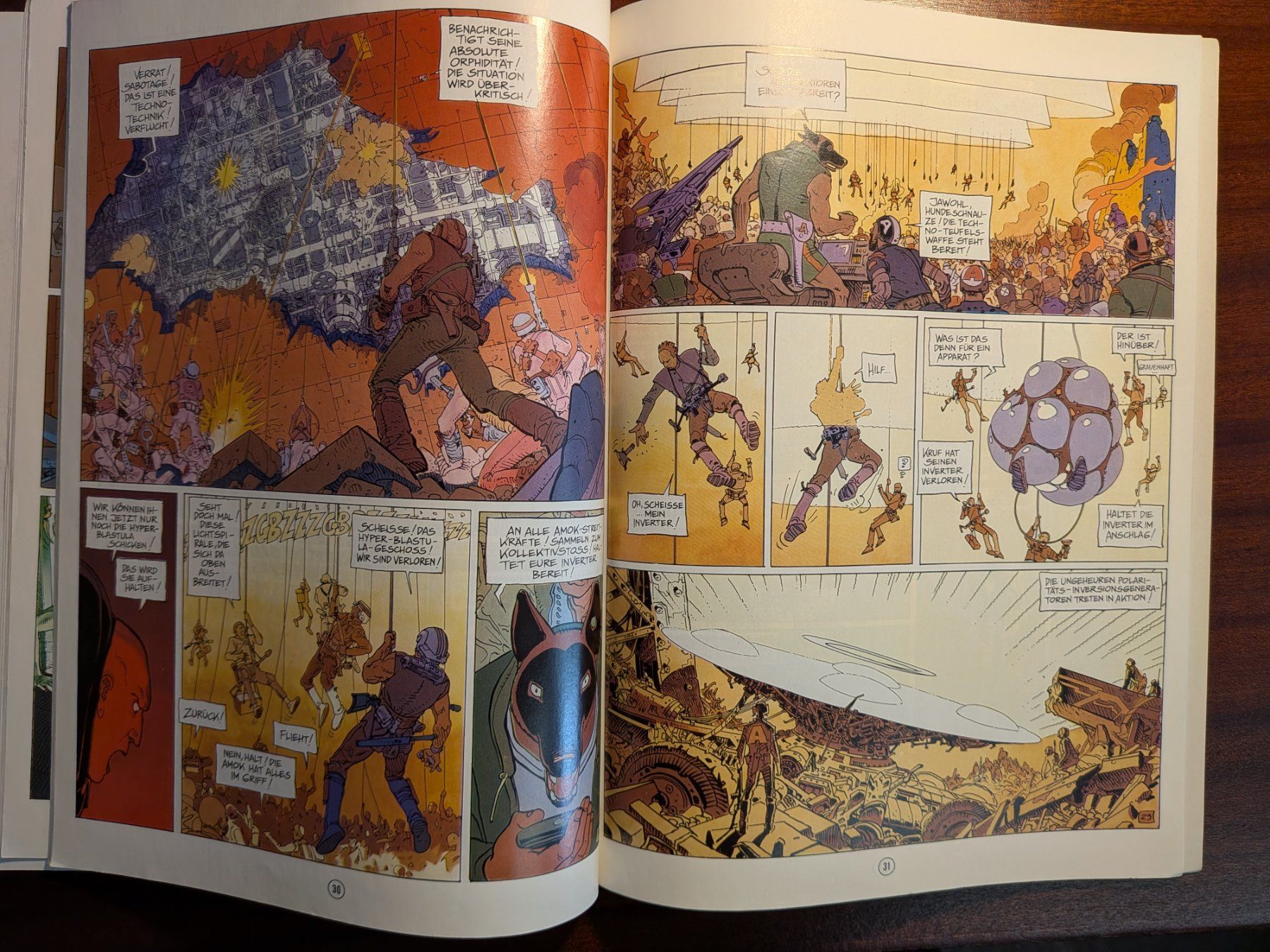 Fumetti: Der Incal des Lichts Comic, Jodorowsky/Moebius, Erstausgabe – Usato da Liebefeld venduto da Loopinfility 2