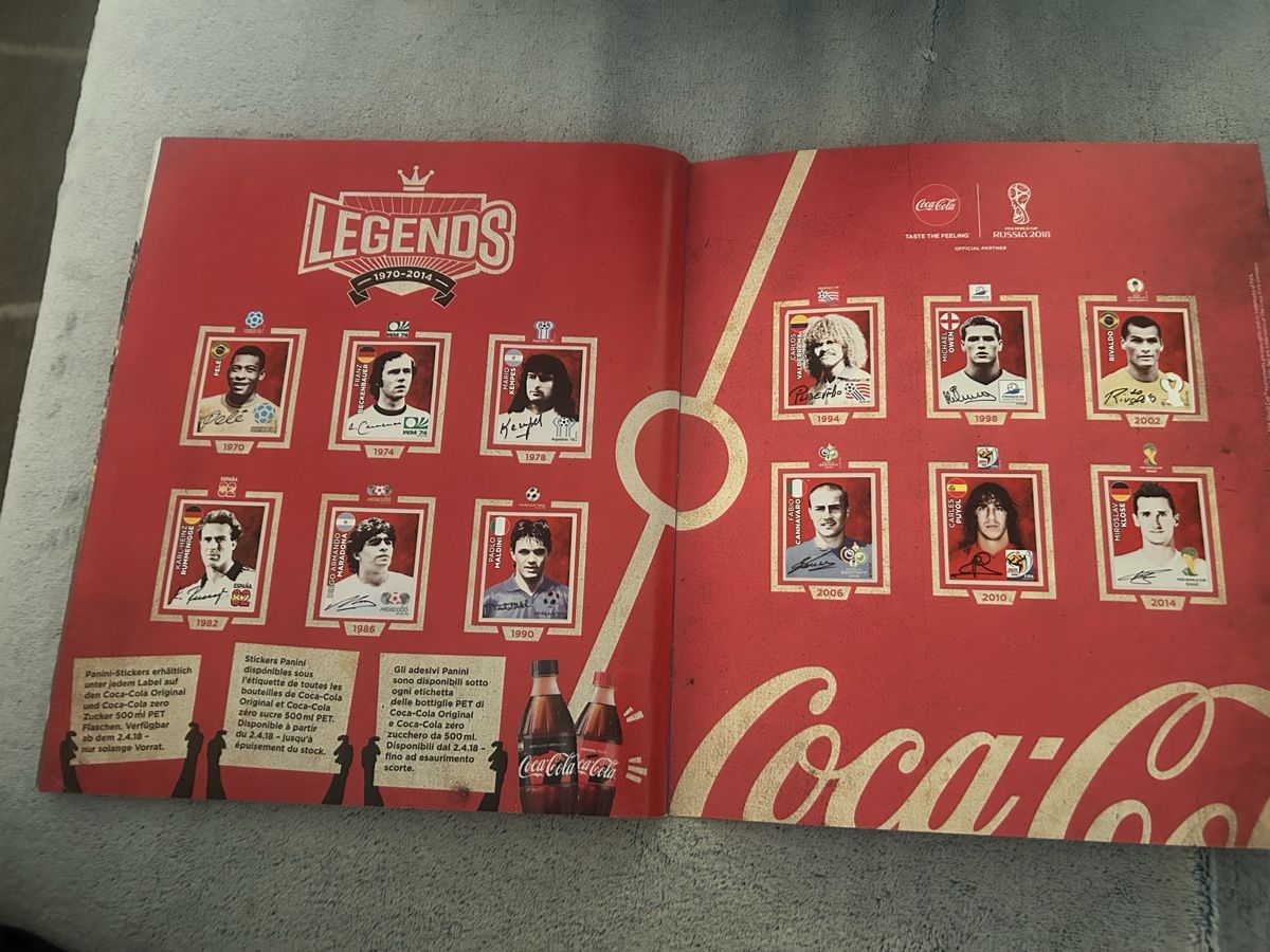 Panini Album: Panini Album Wm 2018 – Nuovo (secondo la descrizione) da Binningen venduto da Flagello 7