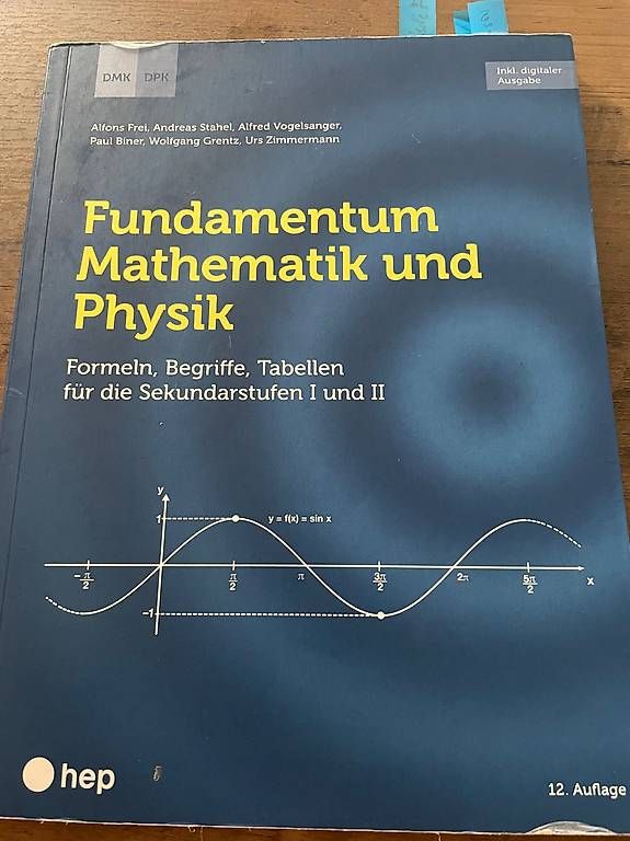 Bücher: Fundamentum Mathematik und Physik – Gebraucht aus Bern von Pullet