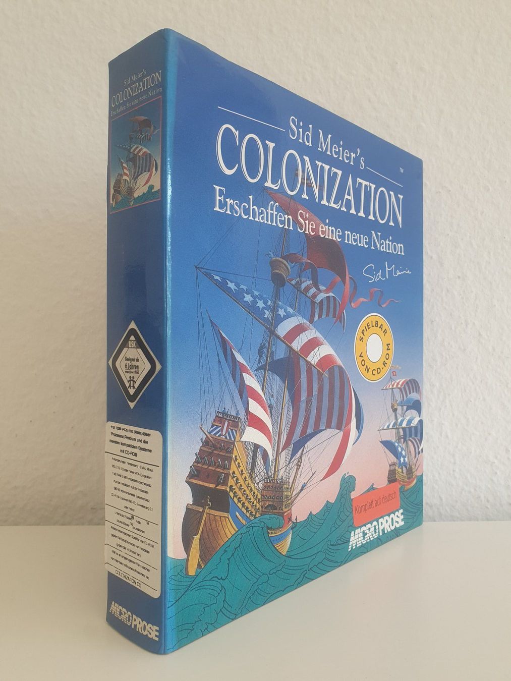 Jeux: PC Game Sid Meier's Colonization (1994) Big Box – D'occasion à Greifensee par perfectioN88