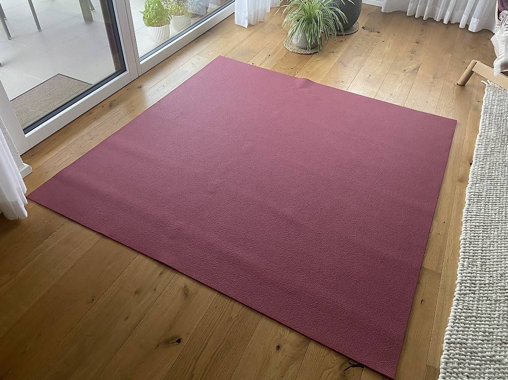 Tappeto da gioco: Eco Krabbelmatte 160 x 160, rot – Usato da Obfelden venduto da SabrinaH010203
