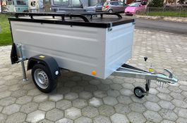 Kofferanhänger Anhänger TPV mit Reling für Dachzelt