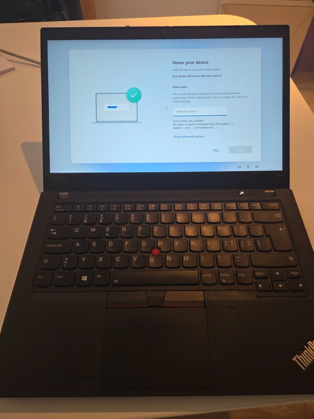 Lenovo Notebooks: LENOVO ThinkPad P14s – Gebraucht aus Ins von fisdom