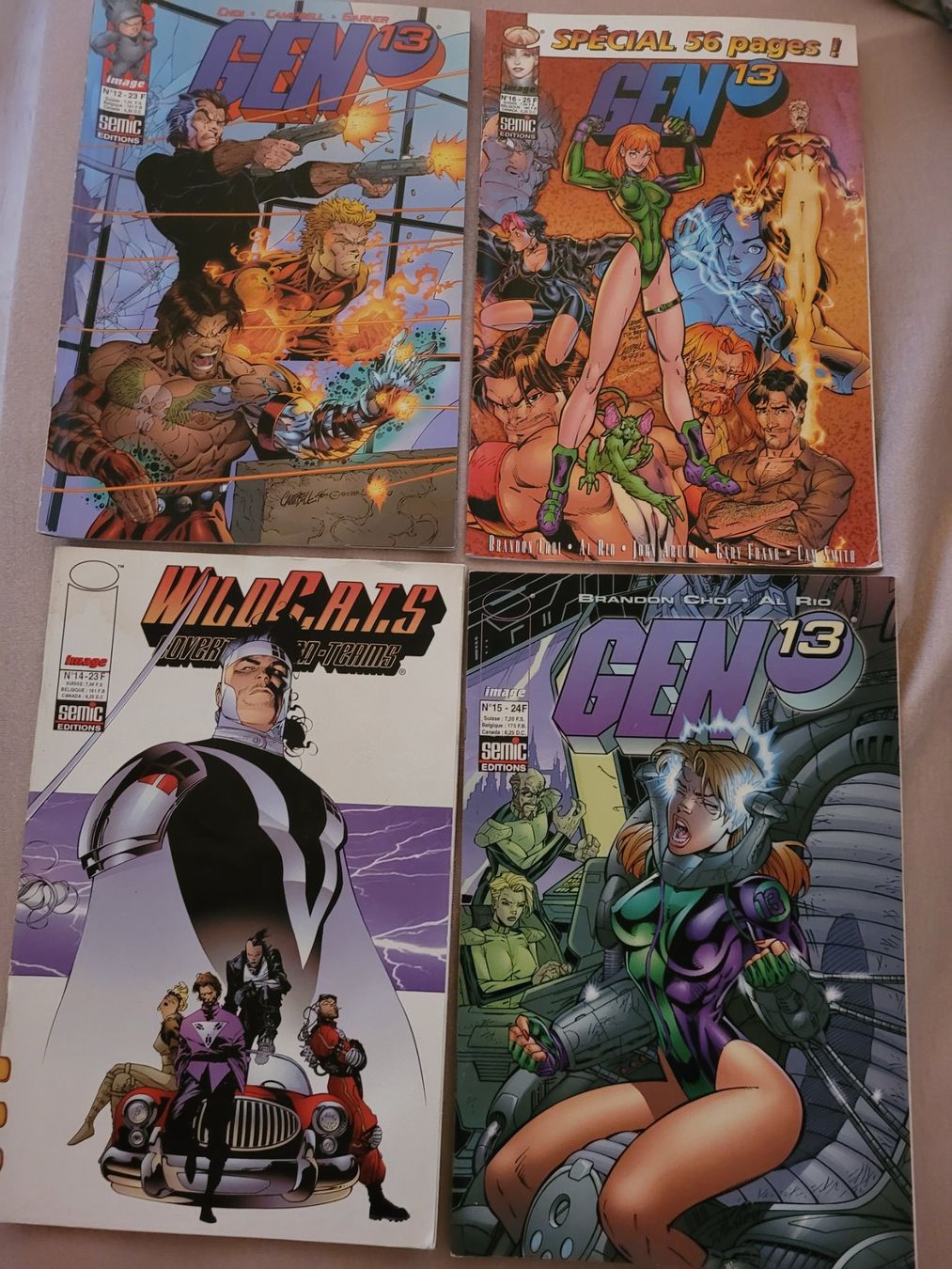 Fumetti: Lot de 4 Comics Gen13 et WildC.A.T.S – Usato da Grône venduto da Gronibar