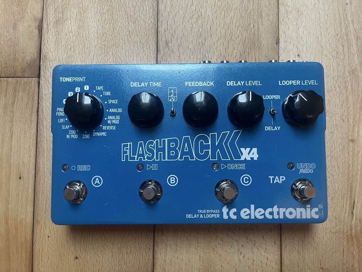 Strumenti musicali: TC Electronic Flashback X4 Delay & Looper Pedal – Usato da Winterthur venduto da chew11