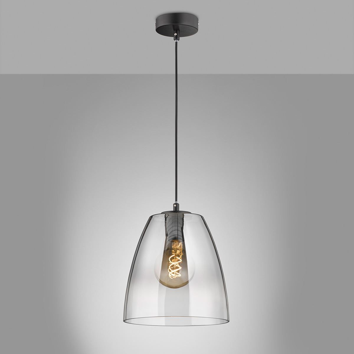Kronleuchter & Deckenlampen: Pendelleuchte, Schwarz, 25 cm Ø, IP20 – Neu (gemäss Beschreibung) aus Kreuzlingen von Smart-Light