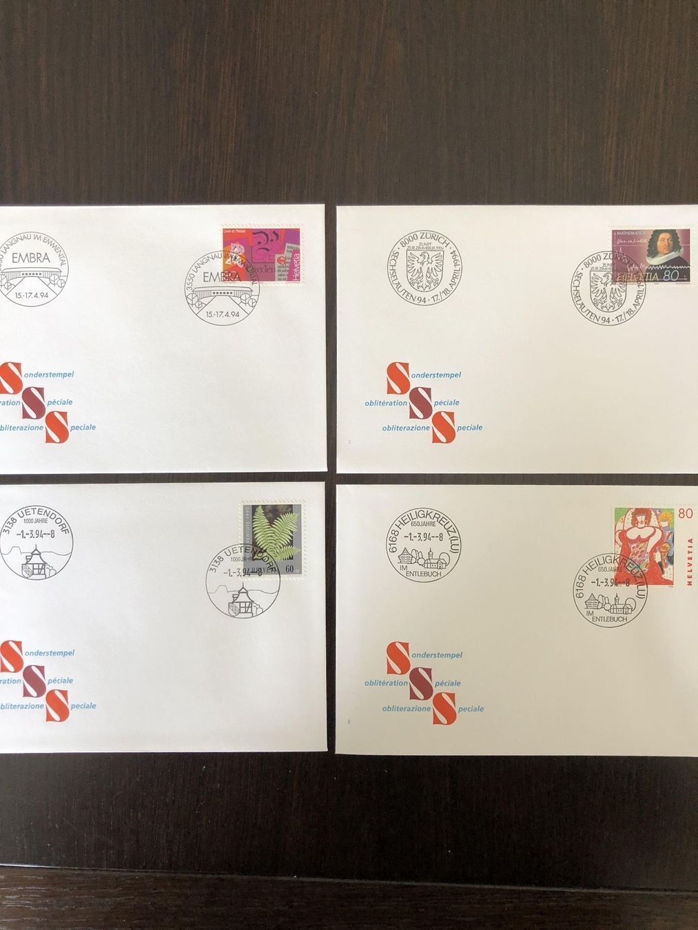 Alle Briefmarken: diverse Sonderstempel – Gebraucht aus Horw von Luki49