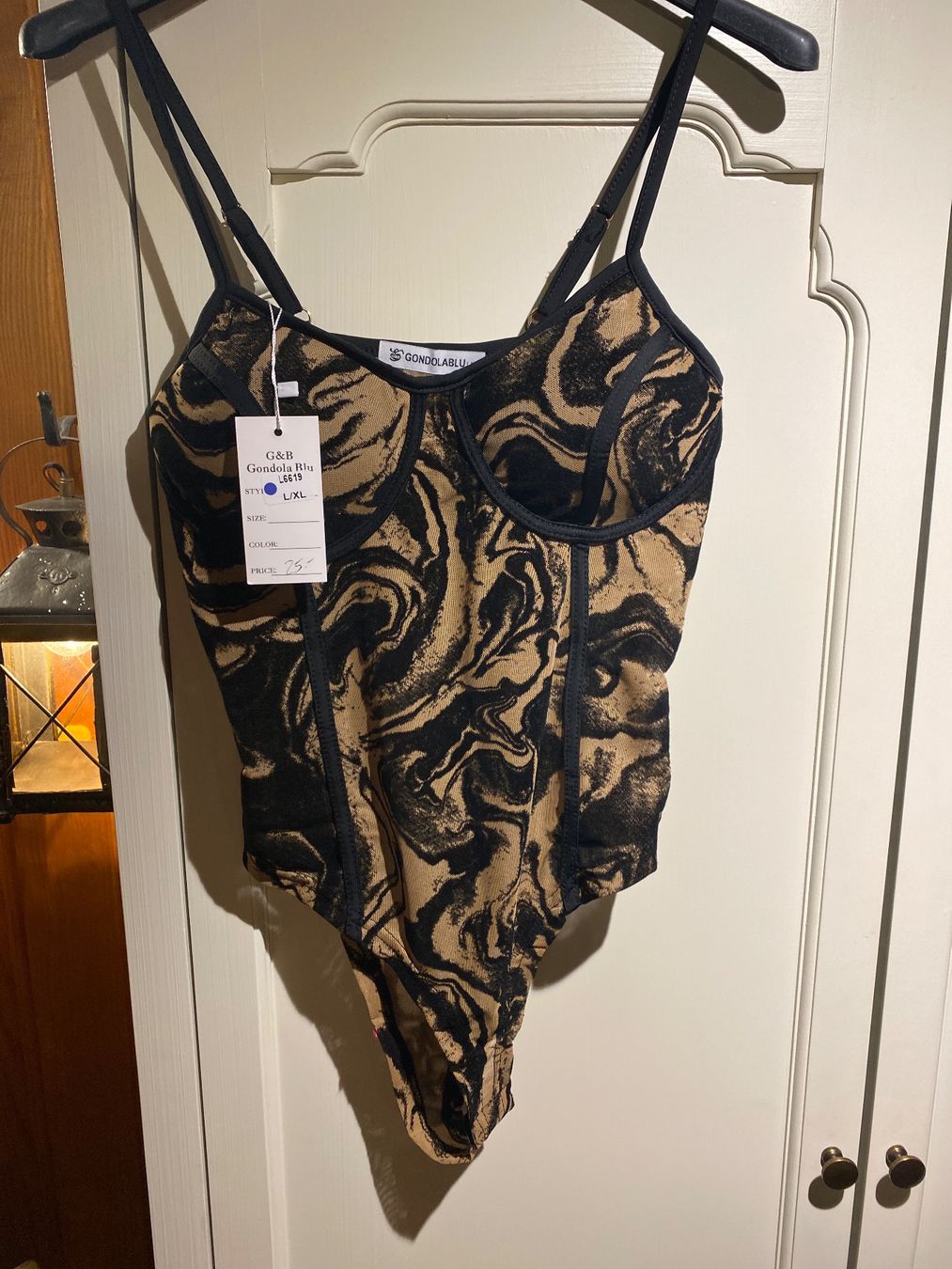Altra biancheria intima: DAMEN BUSTIER-BEIGE-SCHWARZ – Usato da Meienried venduto da ManuelaBoutique