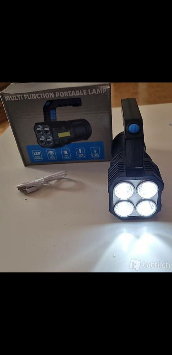 Lampade: LED Taschenlampe Neu – Nuovo e nell'imballaggio originale da Oftringen venduto da Leleni 1