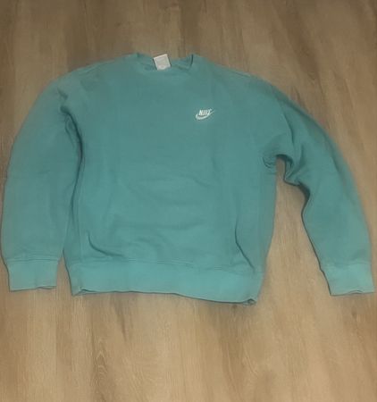 Sweat Nike bleu turquoise. Taille XS. Parfait pour l'automne
