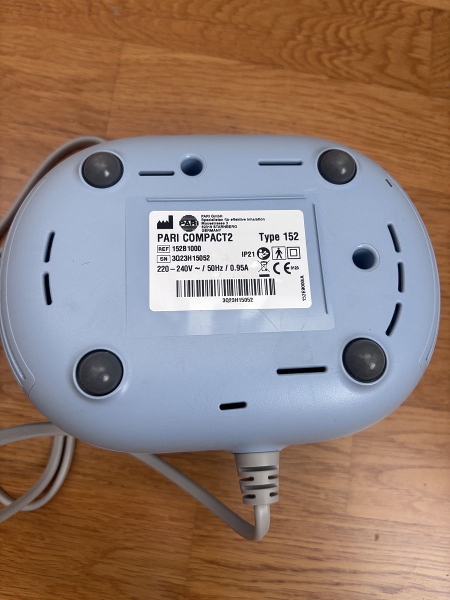 Attrezzature mediche: PARI Compact2 Inhalationsgerät Vernebler Made in Germany – Usato da Gutenswil venduto da obstgarten8605 1