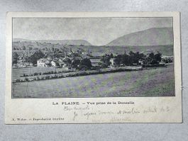 vue prie de la Donzelle, La Plaine VD