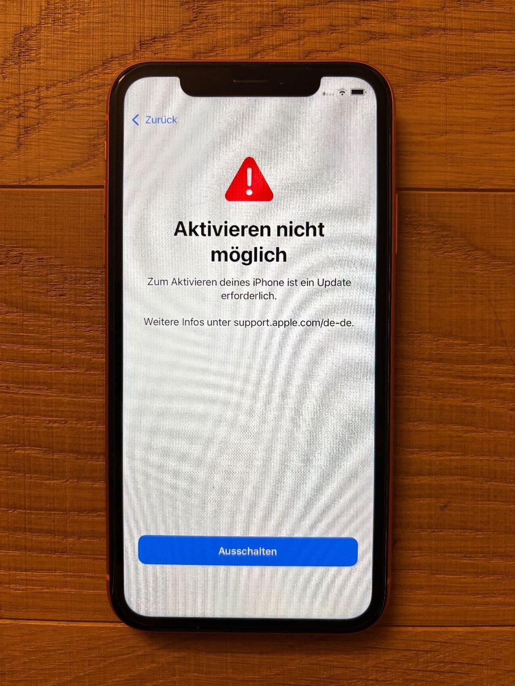 Apple Handys / Smartphones: iPhone XR defekt – Defekt aus Giffers von Claimjumper69 1