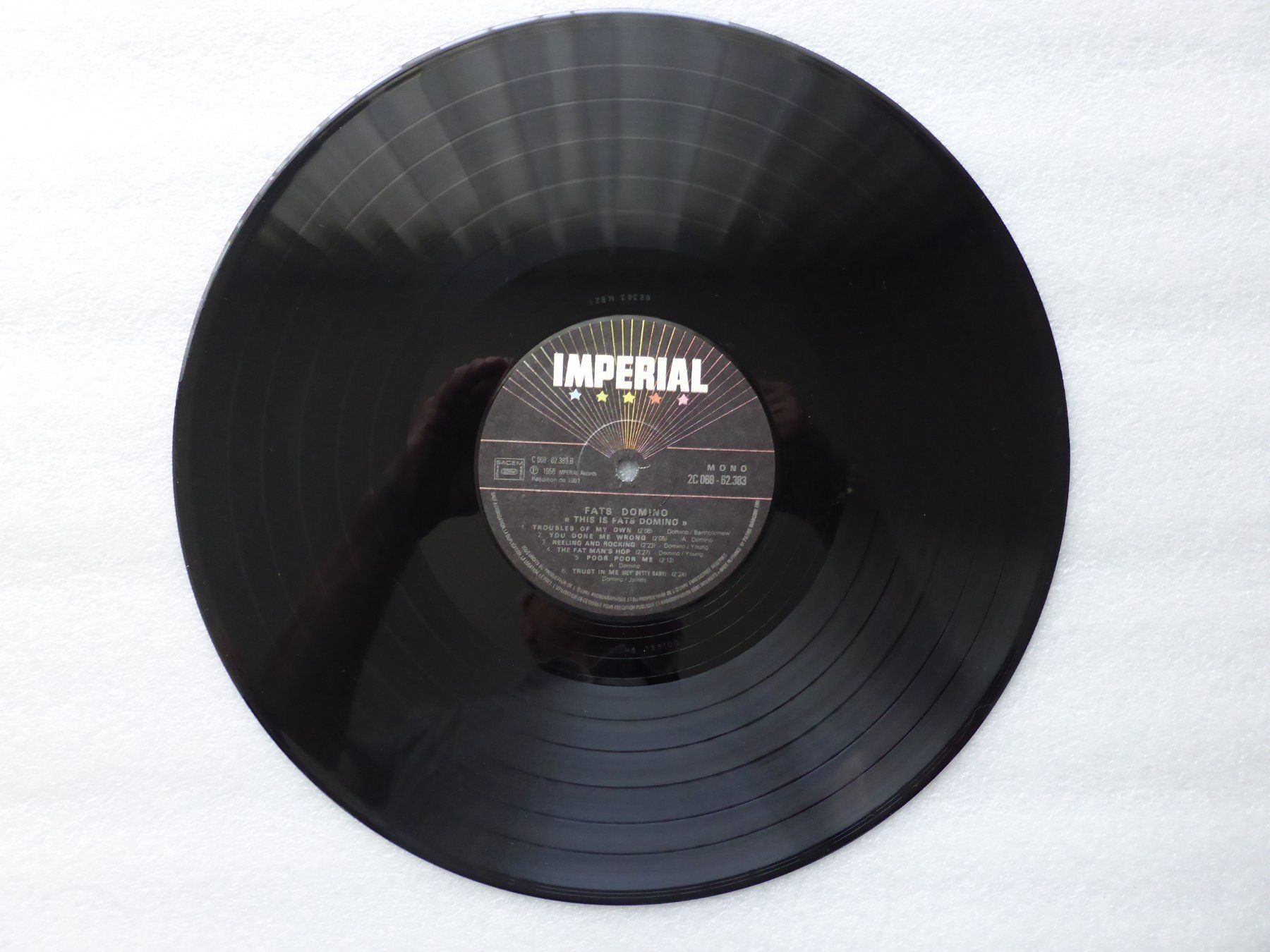 Schallplatten: VINYL  LP   FATS DOMINO – Gebraucht aus Küssnacht am Rigi von Sunnestrahl 2