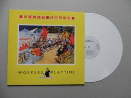 LP brit. Folk Rock Sänger Billy Bragg 1988 White Vinyl China