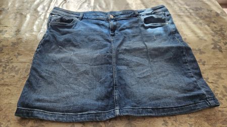 Jeansrock von C&A, Grösse 46, Mini-Rock für den Sommer