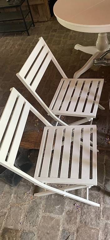 Sedie: Klappstühle Alu Weiss – Usato da Märstetten venduto da manuelecknauer