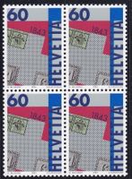 Postfrisch 150 J. Schwez.Briefmarke 1993
