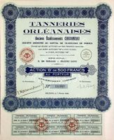 Tanneries Orléanaises, Orléans - 1929