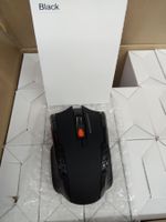 Gamer Mouse Maus PC Wireless Black