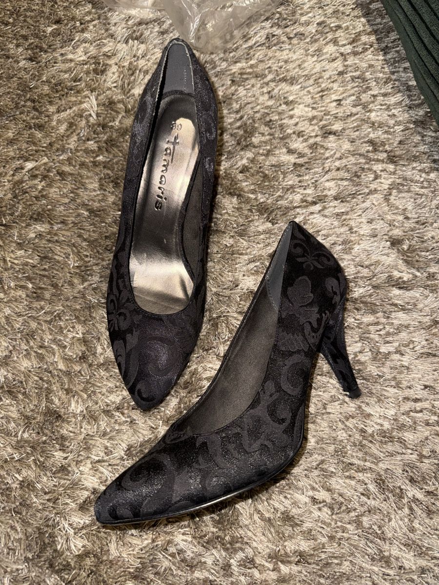 Tamaris Scarpe da donna: Tamaris high heels | Grösse 39, schwarz – Nuovo (secondo la descrizione) da Küsnacht ZH venduto da Wozdav