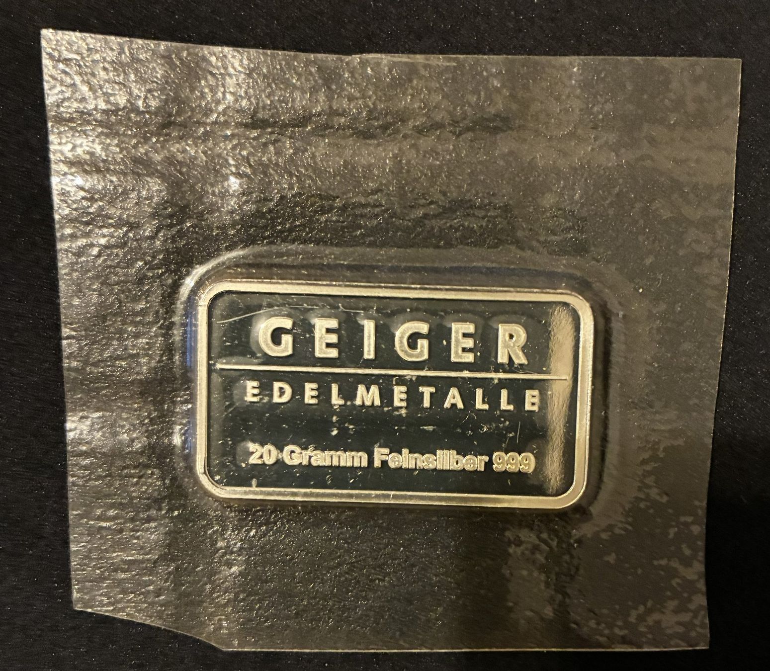 Métaux précieux: 20g Geiger 999er Silber Barre – D'occasion à Köniz par Habenix