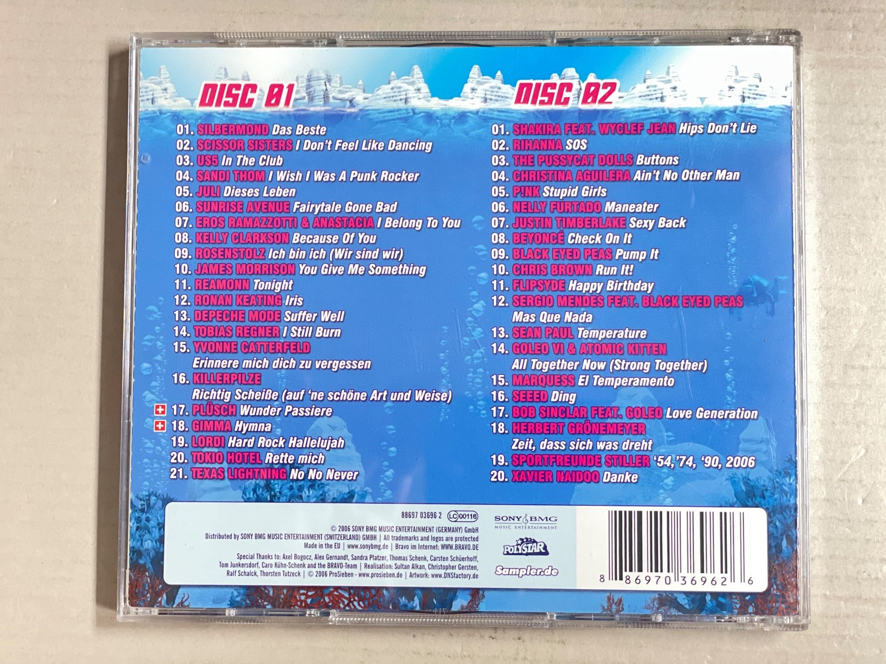 CD: Bravo Hits The Hits 2006 – Usato da Muri b. Bern venduto da AdidasCollector 1