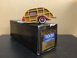 Buichi Modell-Wohnwagen mit Box, 1:43, Rarität.
