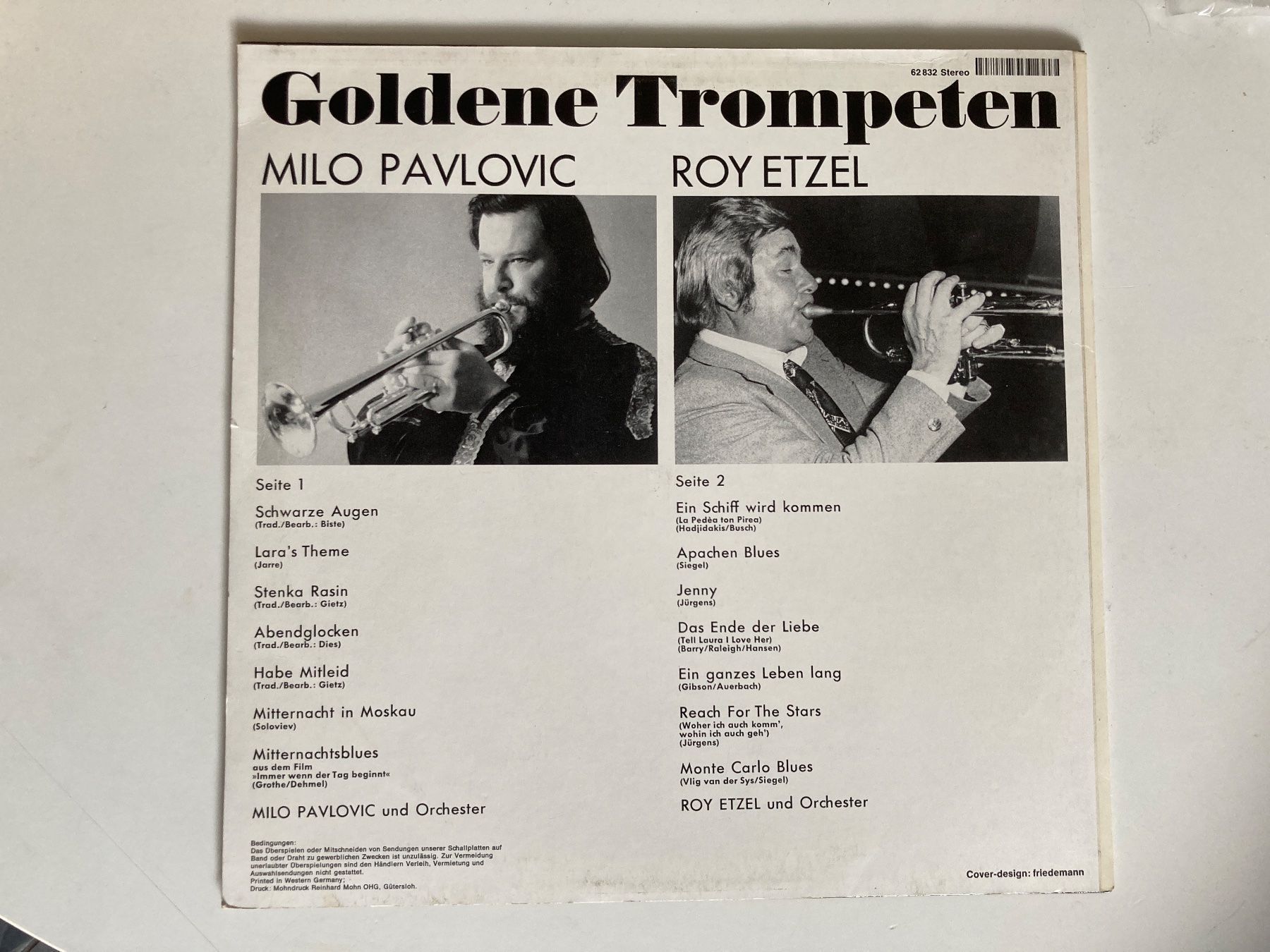 Schallplatten: Goldene Trompeten  - Milo Pavlovic & – Gebraucht aus Zürich von Chaeffeler 1
