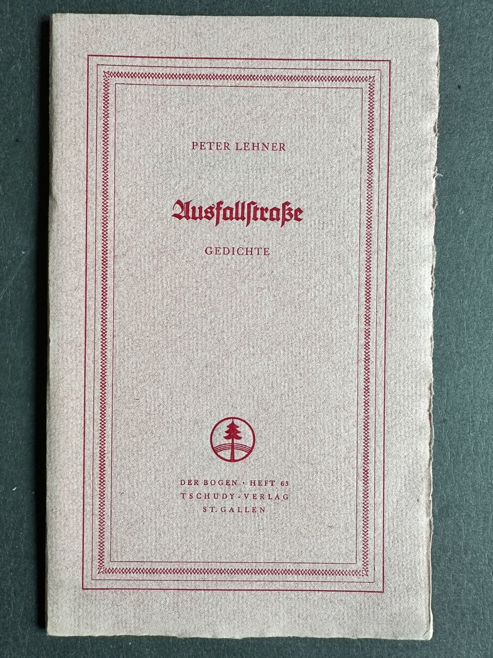 Bücher: Peter Lehner: Ausfallstrasse. Gedichte – Gebraucht aus Zürich von allp
