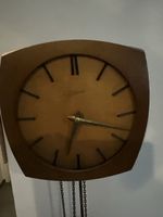Vintage Wanduhr / Pendeluhr, 60er Jahre Design-Klassiker!