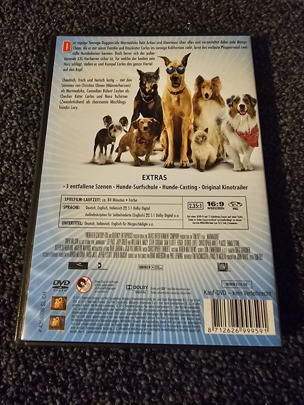 Tutti i DVDs: Marmaduke DVD (14900) – Usato da Ruswil venduto da jan_bxl5 1