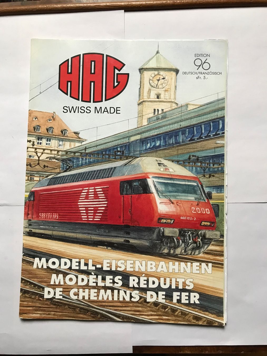 Hag Modellini di ferrovie: HAG katalog 1996 – Usato da liestal venduto da makai05